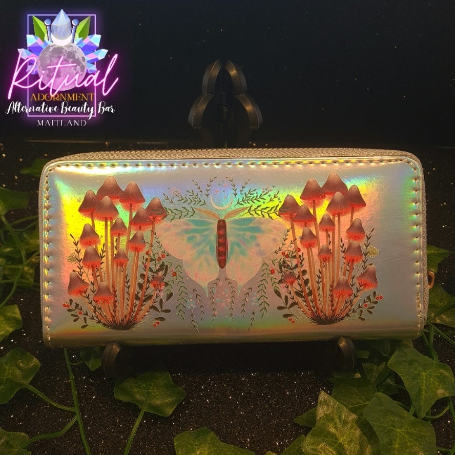 Cottagecore Holo Wallet Ritual Adornment